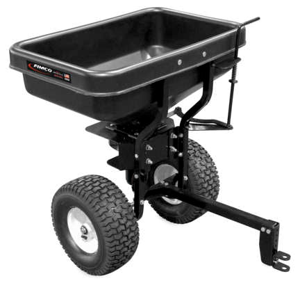 Fimco Adjustable Atv Dry Material Spreader DMS-TR-12V-2.2