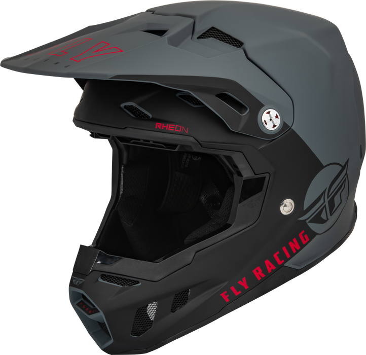 Fly Racing Formula Cc Centrum Helmet Matte Grey/Black Xl 73-4321X