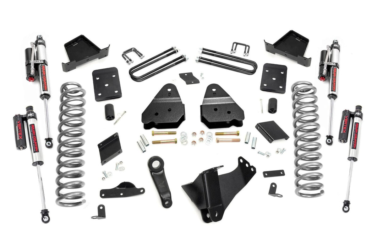 Rough Country 4.5 Inch Lift Kit Ovld Vertex Fits Ford F-250 Super Duty (15-16) 56750