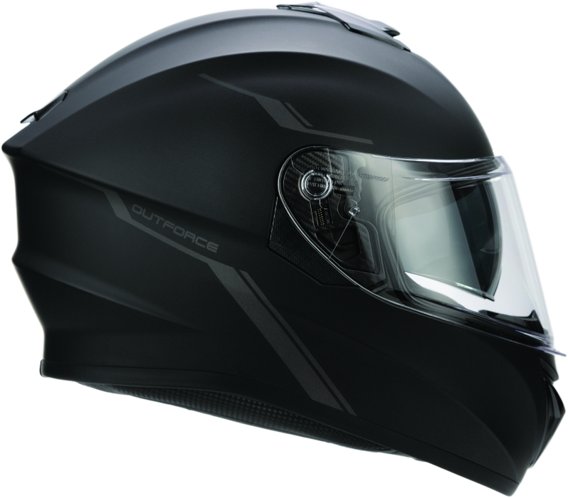 OutForce Smart Helmet Full Face (Matt Black, Small) (OUTFORCE-MB00S)- SP85