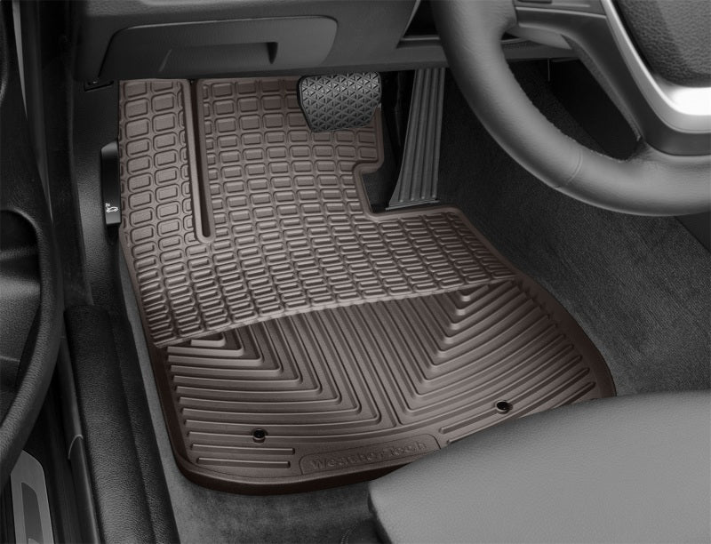 WeatherTech 2014+ BMW 4-Series Front Rubber Mats Cocoa W360CO