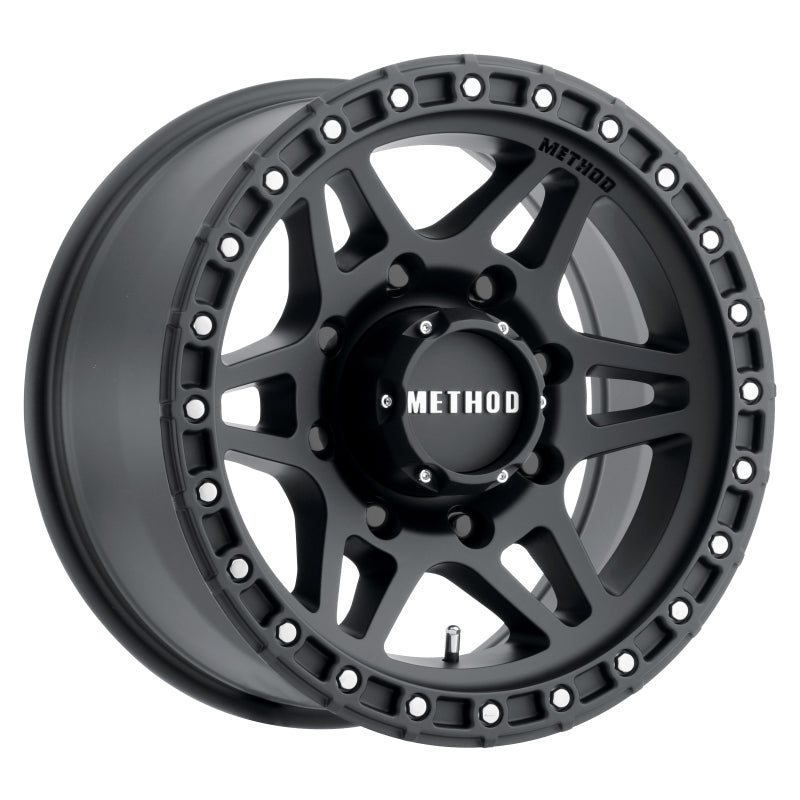 Method MR312 17x8.5 0mm Offset 8x170 130.81mm CB Matte Black Wheel MR31278587500