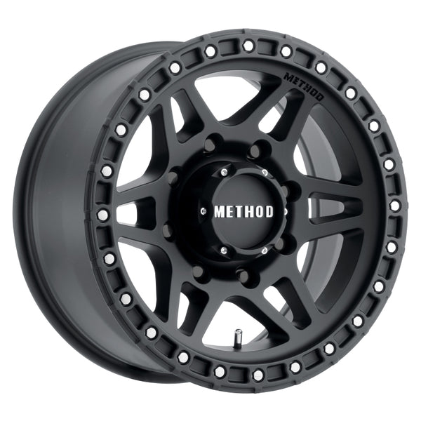 Method MR312 18x9 +18mm Offset 8x180 130.81mm CB Matte Black Wheel MR31289088518