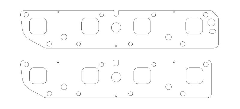 Cometic Compatible with Dodge 5.7L Hemi .030in MLS 1.46in X 1.39in Exhaust Manifold Gaskets *Pair* C5854-030