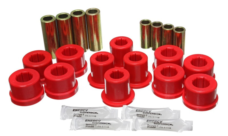 Energy Suspension 87-92 Toyota Supra Red Front Control Arm Bushing Set 8.3126R