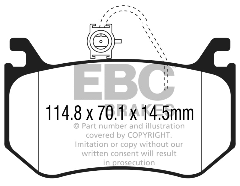 Ebc Bluestuff Brake Pad Sets DP52326NDX
