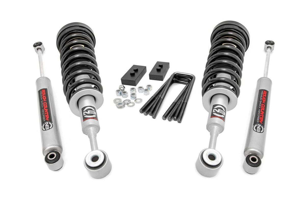 Rough Country 2.5 Inch Lift Kit N3 Struts/N3 Fits Ford F-150 4WD (2004-2008) 57031