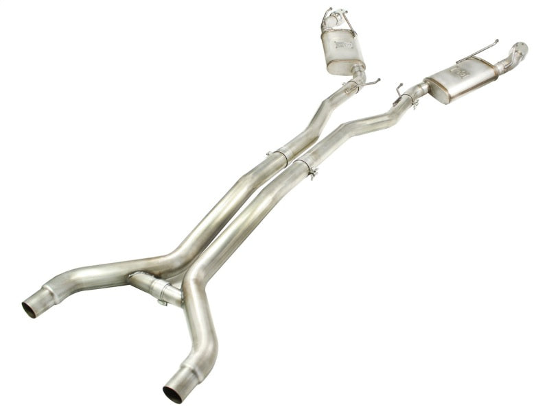 aFe MACHForce XP Exhaust 3in Stainless Stee CB/10-13 Chevy Camaro V8-6.2L (td) (pol tip) 49-44039-P