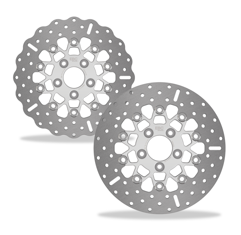EBC 00-03 Harley Davidson Sportster XLH 883 Rear Right Contour Profile Rotor RSD018C