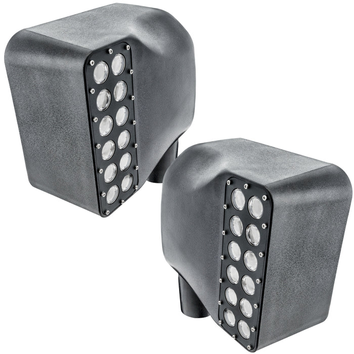 Oracle compatible with Jeep Wrangler JK Off-Road Side Mirrors 6000K SEE WARRANTY 5751-001