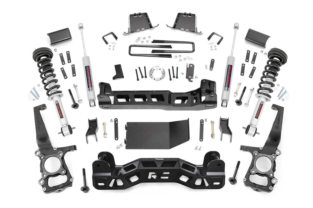 Rough Country 6 Inch Lift Kit N3 Struts Ford F-150 4Wd (2014) 57531
