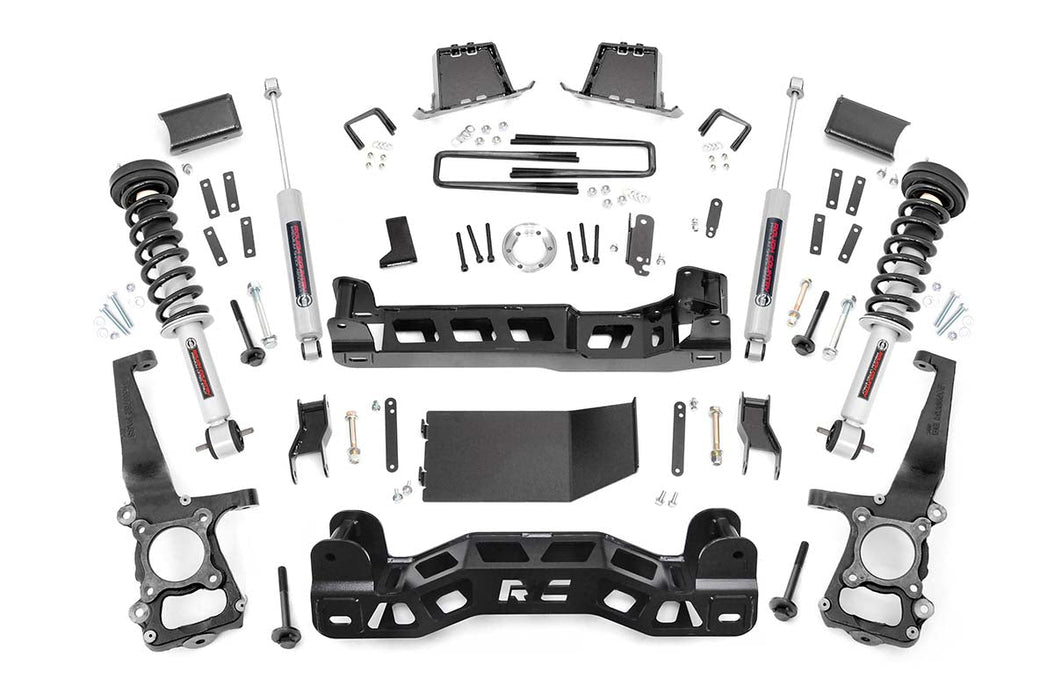 Rough Country 6 Inch Lift Kit N3 Struts Ford F-150 4Wd (2014) 57531