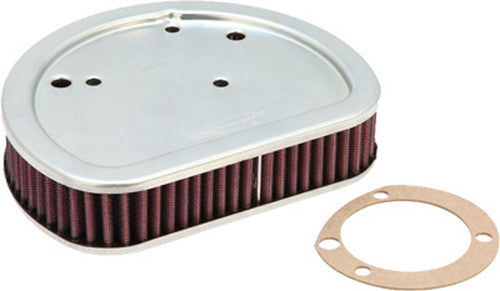 K&N Engine Air Filter: High Performance, Premium, Powersport Air Filter: Fits 2008-2017 HARLEY DAVIDSON (FXDB Street Bob, FLS Softail Slim, FXS Blackline, FLSTSB Softail Cross Bones) HD-1611