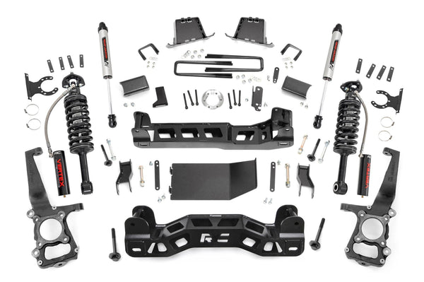 Rough Country 6 Inch Lift Kit Vertex/V2 Fits Ford F-150 4WD (2011-2013) 57657