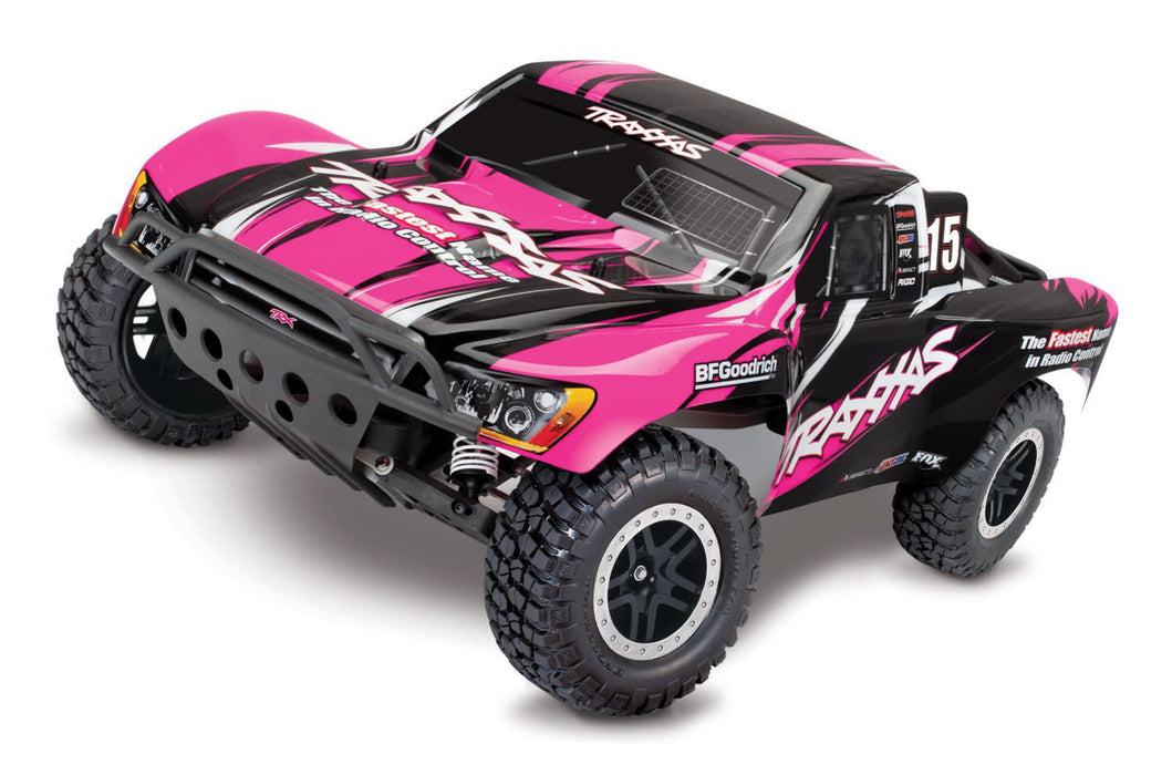 Traxxas 1/10 Slash, 2Wd, Rtr (Includes Battery & Charger): Pinkx 58034-1-PINKX