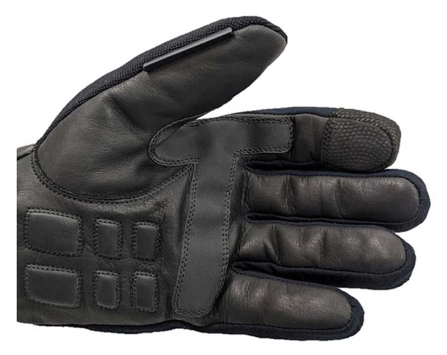 California Heat 7V ActivFlexx Mens Motorcycle Heated Gloves Black SM