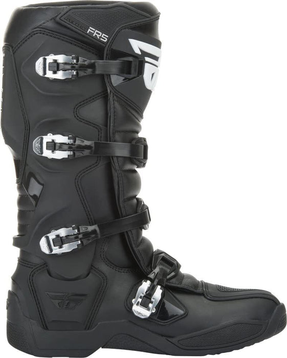 Fly Racing Fr5 Boots (Black, 12) 364-70012