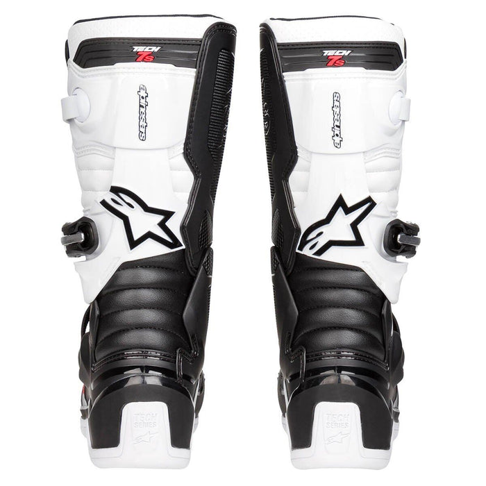 Alpinestars Tech 7S Boots Black/White Sz 04 2015017-12-4