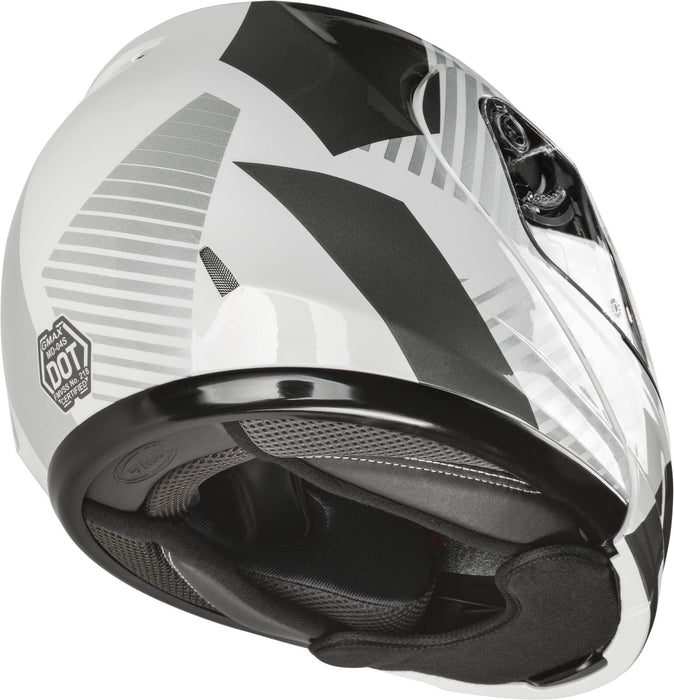 Gmax Md-04S Snow Helmet Reserve Electric Shield Sm Matte Dark Silver/Black M4041574