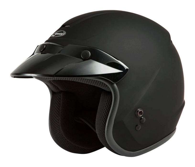 Gmax Of-2 Open-Face Helmet (Matte Black, Small) G1020074