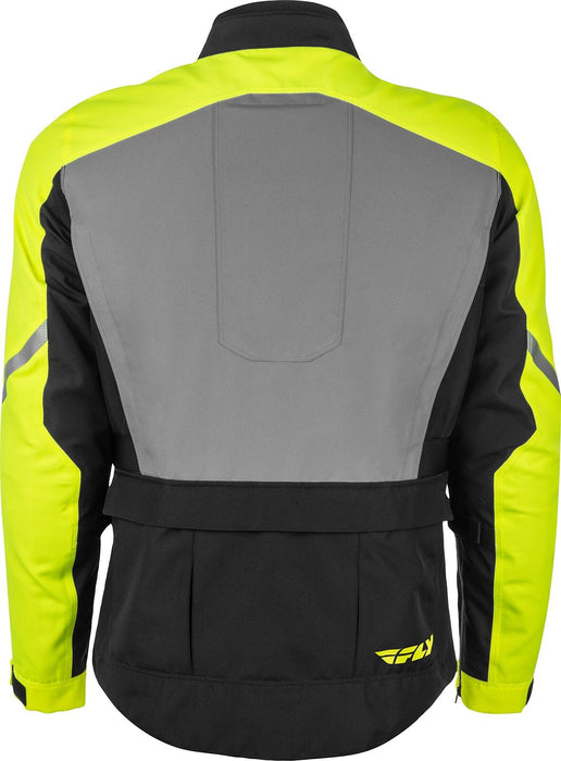 Fly Racing Terra Trek Jacket (Black/Hi-Vis, Medium) #6179 477-2114~3