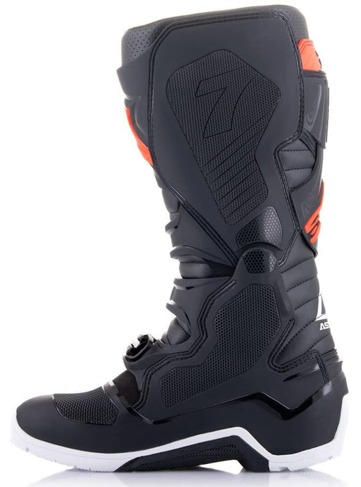 Alpinestars Tech 7 Enduro Boots Black/Red Fluo Sz 14 2012114-1030-14