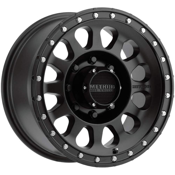 Method MR315 20x10 / 8x180 BP / -18mm Offset / 130.81mm CB Matte Black Wheel MR31521088518N