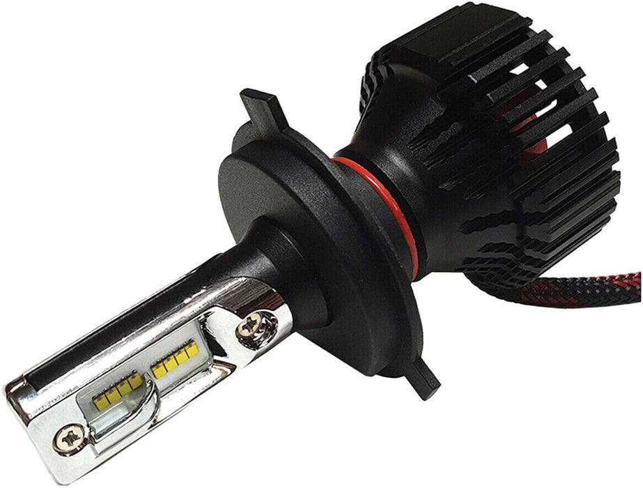 Pathfinder High Performance Tri-Led Bulbs H4 Led W/ Fan Heatsink H4F3-B