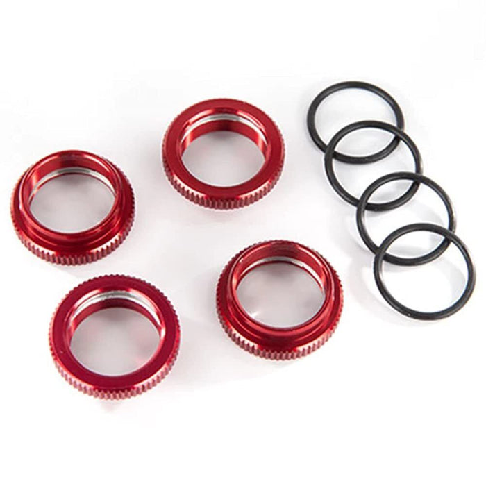 Traxxas Part Spring Retainer Adjuster Red Anodized Aluminum Gt Maxx New 8968R