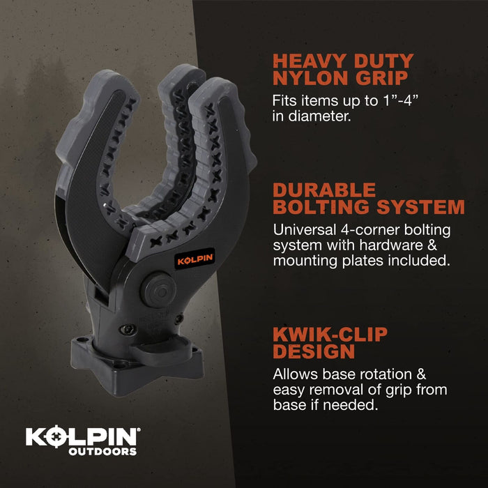 Kolpin ATV/UTV Ratcheting Black Rhino Grips (21540)