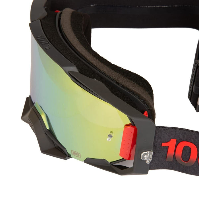 100% Armega Premium Protective Sport Goggles With Ultra Hd Lens & Nose Guard