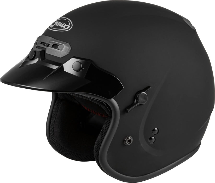 Gmax Gm-32 Open-Face Street Helmet (Matte Black, Small) G1320074