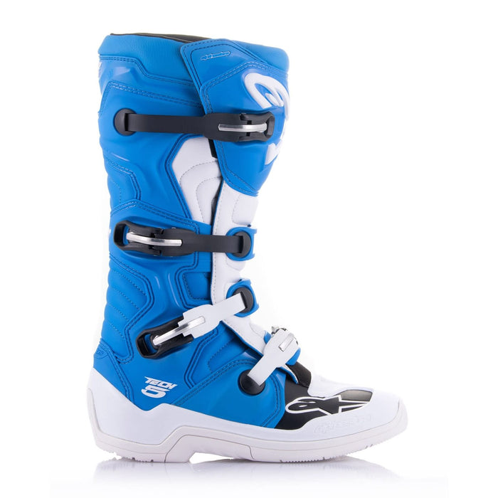 Alpinestars Tech 5 Boots Blue/White Size 10 2015015-72-10