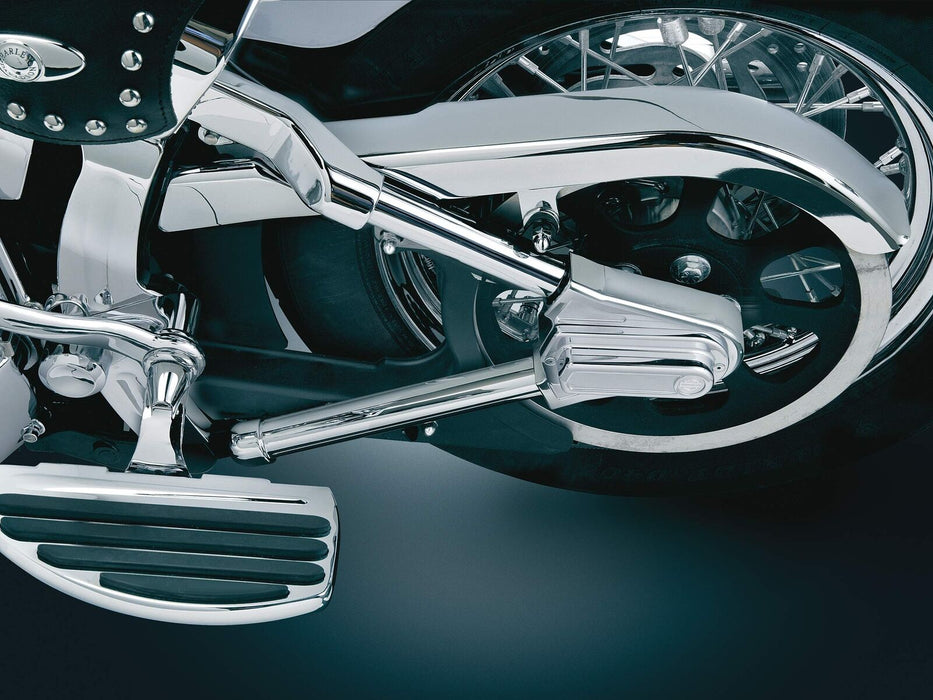 Kuryakyn Chrome Rear Softail Swingarm Covers Accents Trim Harley Heritage 2007