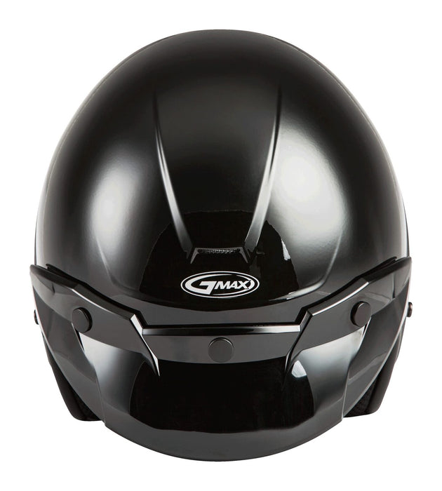 Gmax Of-2 Open-Face Helmet (Black, X-Large) G1020027