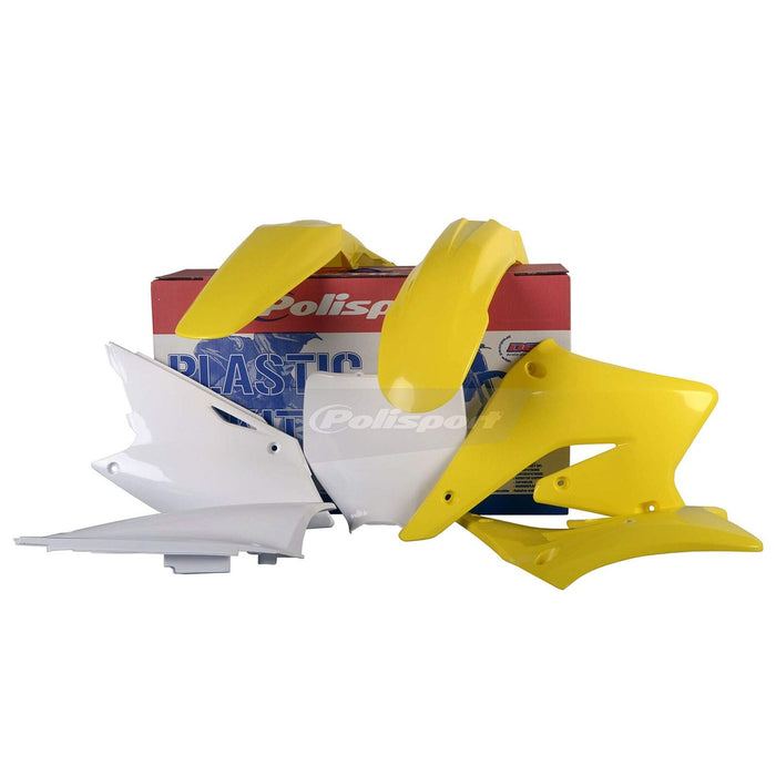 Polisport Complete Stock Yellow Plastic Kit for Suzuki RMZ 250 04-06 90096