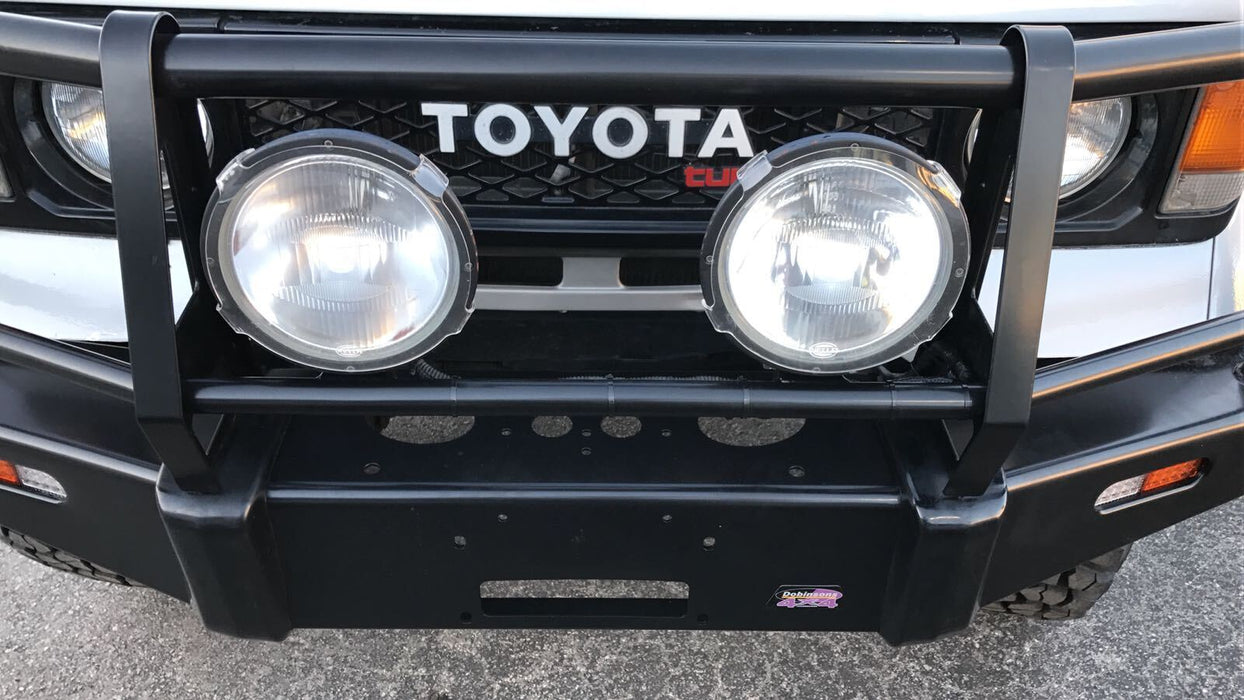 Dobinsons Classic Black Bullbar For Fits Toyota Land Cruiser 70 Series 1985 To