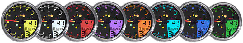 Koso North America Ba072000 Hd-05 Multi-Function Tachometer/Speedometer BA072000