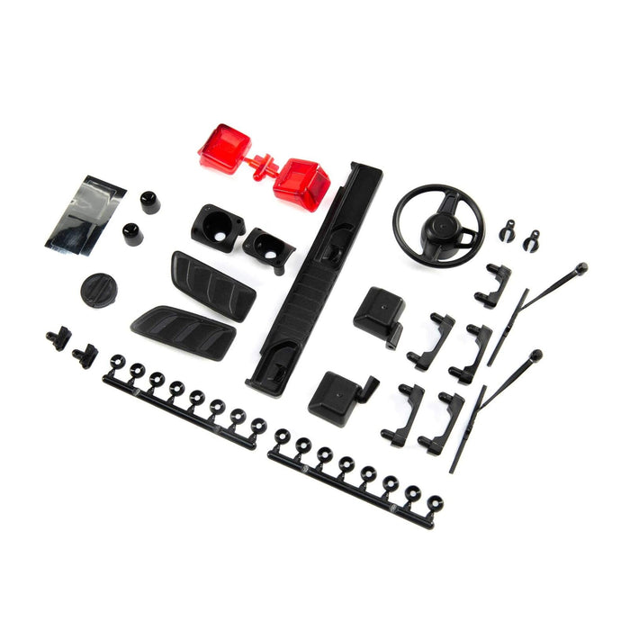 Axial Exterior Body Detail Parts Fits Jeep Jlu Scx10 Iii Axi230022 Elec