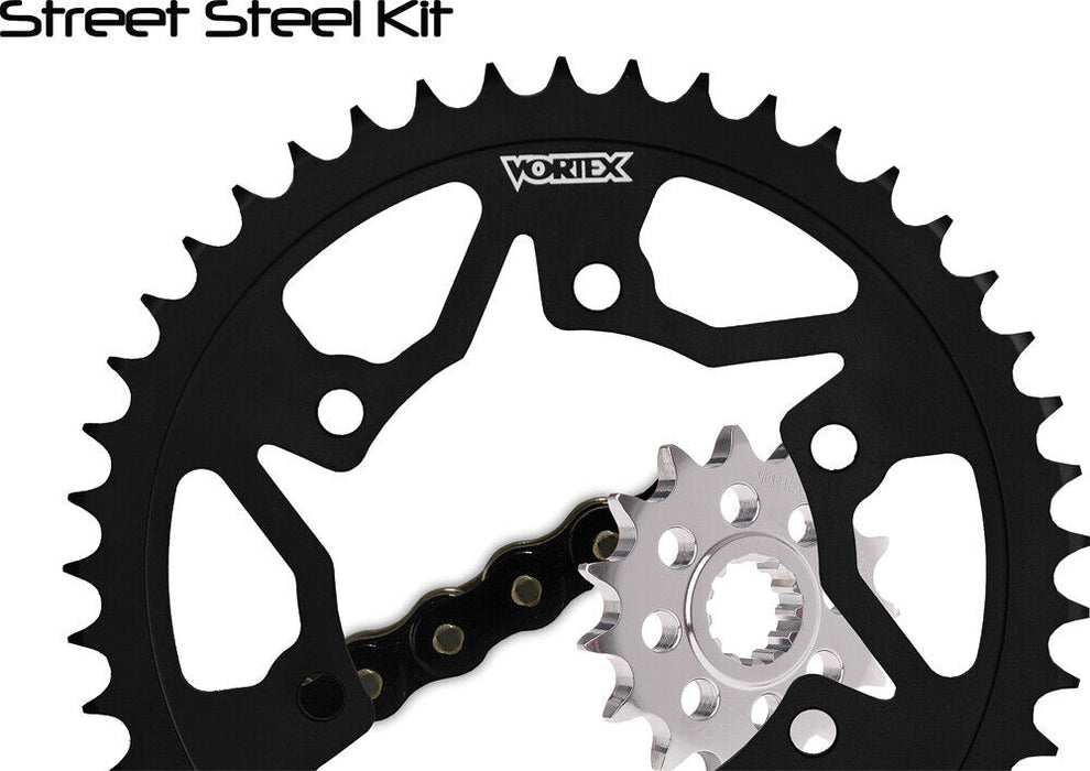 Vortex Ck4144 Gfrs Go Fast 520 Street Chain And Sprocket Kit` CK4144