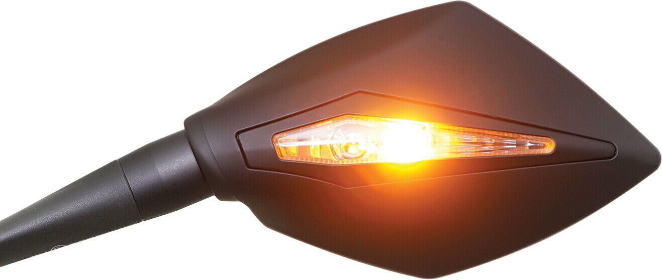 Koso North America Sb0000010 Apex Mirrors With Led Turn Signals SB0000010