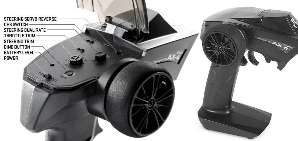 Axial Scx24 1967 Fits Chevrolet C10 1/24 4Wd Rtr Scale Fits Mini Crawler Green