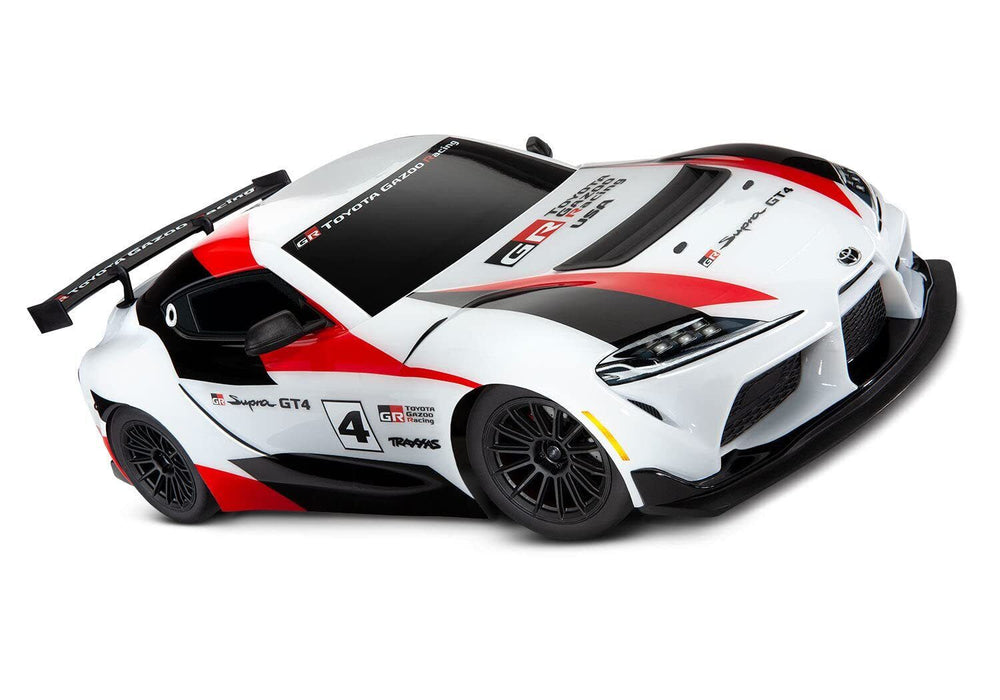 Traxxas 9340X Body, Toyota Supra GT4, Complete, White (Painted, Decals Applied)