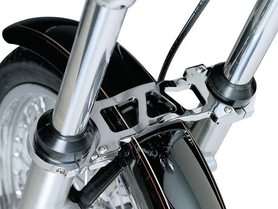 Kuryakyn Chrome 41Mm Fork Brace For Wide Glide Front Ends Harley Dyna Softail Fx