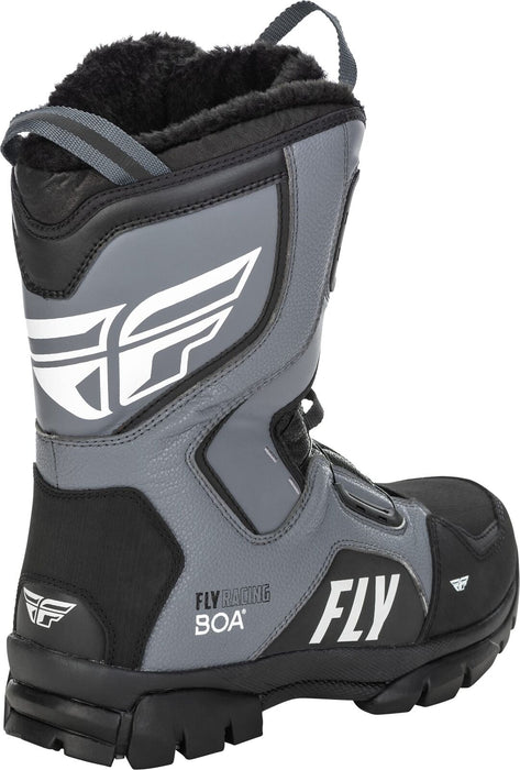 Fly Racing Marker Boa Boots Black/Grey 9 361-96609