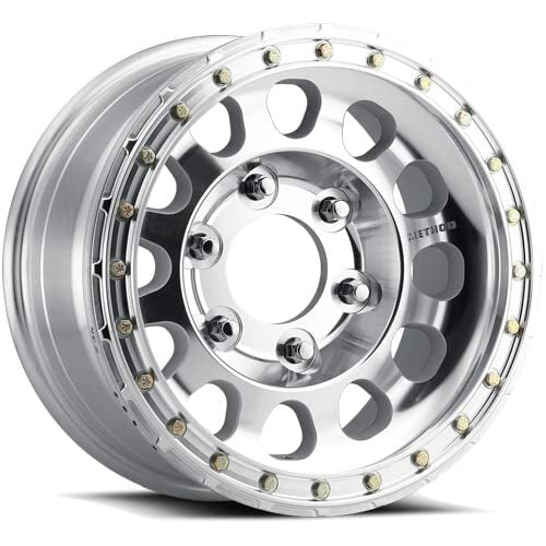Method MR103 Beadlock 17x9 -12mm Offset 8x6.5 130.81mm CB Raw Machined w/BH-H24125 Wheel MR10379080312B