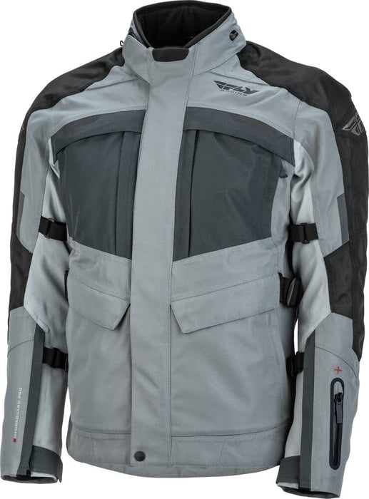 Fly Racing Off Grid Jacket (Small, Gray) 477-4081S