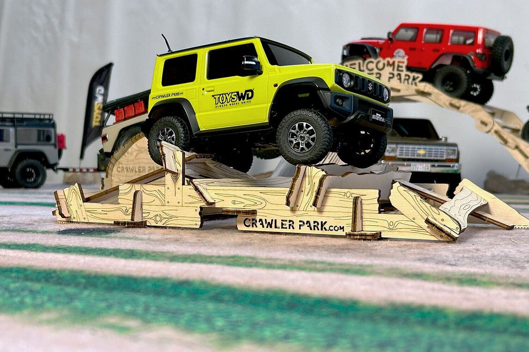 Crawler Park Toyswd Welcome Kit Of 5 Obstacles For Rc Course 1/24 & 1/18 Scale