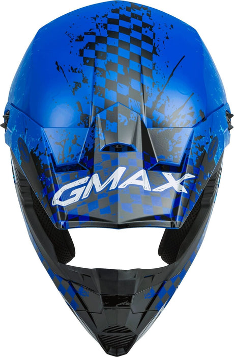 Gmax Gm-49Y Beasts Youth Full-Face Helmet (Pink/Purple/Grey, Youth Medium)