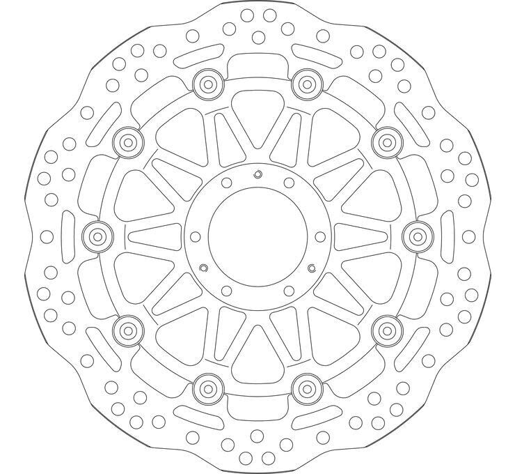 Sbs Friction 6101 Upgrade Front Brake Rotor